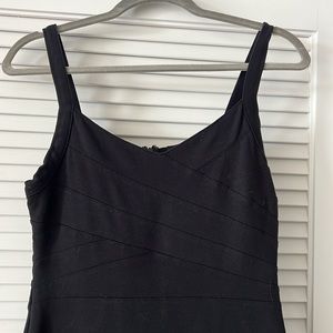 Express black bodycon dress- small